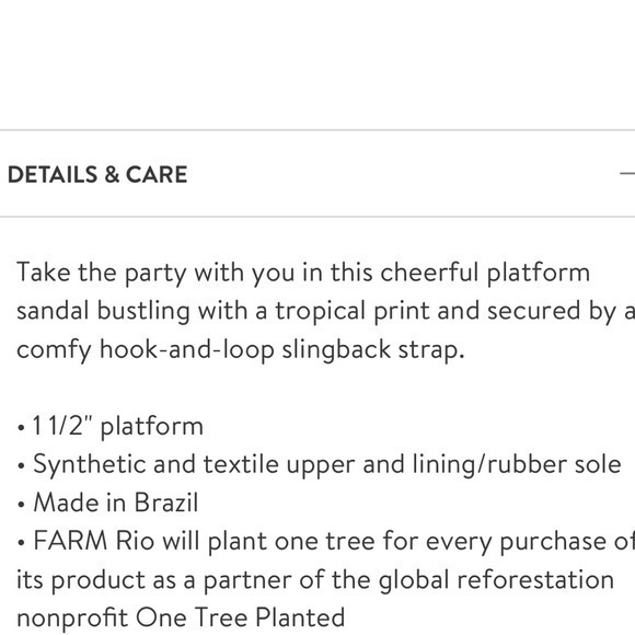 Farm Rio Sandals Size 10 - Picture 4 of 4